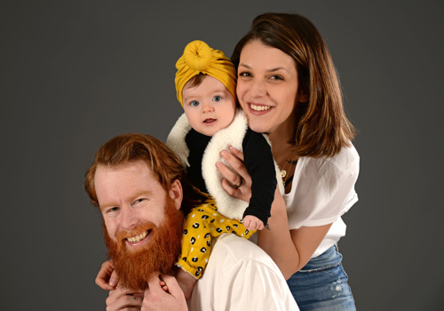 Photo portrait de famille à Lyon